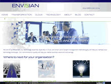 Tablet Screenshot of envisian.com.au